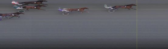 Målfoto for løp 6 på bane OA den 08.08.2022