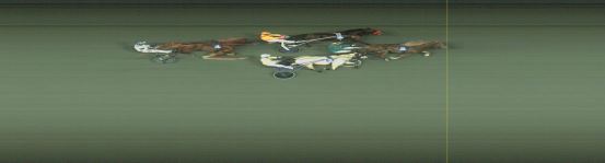 Målfoto for løp 2 på bane OA den 10.10.2022