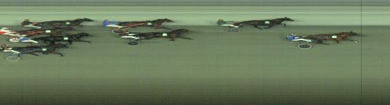 Målfoto for løp 4 på bane OA den 22.01.2023