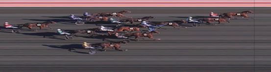 Målfoto for løp 7 på bane OA den 01.04.2023