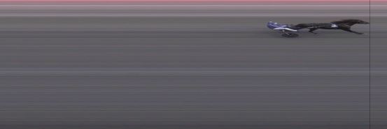 Målfoto for løp 2 på bane OA den 11.06.2023