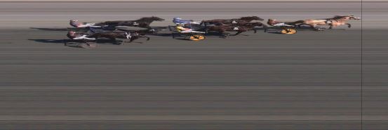 Målfoto for løp 6 på bane OA den 24.06.2023