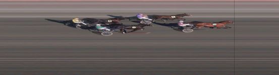 Målfoto for løp 1 på bane OA den 09.07.2023