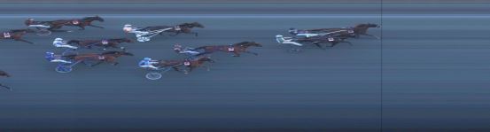 Målfoto for løp 10 på bane OA den 09.07.2023