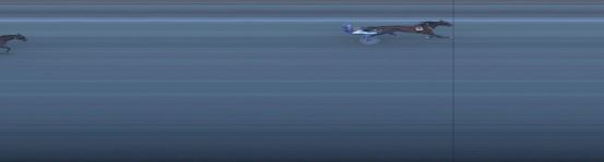 Målfoto for løp 11 på bane OA den 09.07.2023