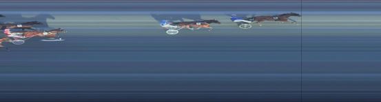 Målfoto for løp 7 på bane OA den 09.07.2023