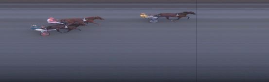 Målfoto for løp 6 på bane OA den 27.08.2023