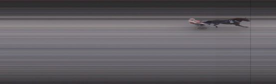 Målfoto for løp 2 på bane OA den 04.09.2023