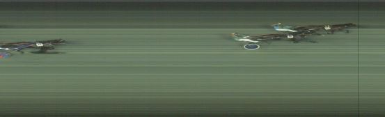 Målfoto for løp 7 på bane OA den 04.09.2023