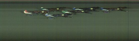 Målfoto for løp 1 på bane OA den 09.10.2023