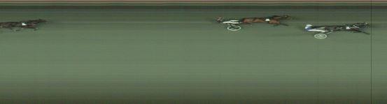 Målfoto for løp 6 på bane OA den 09.10.2023