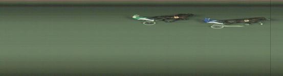 Målfoto for løp 7 på bane OA den 09.10.2023