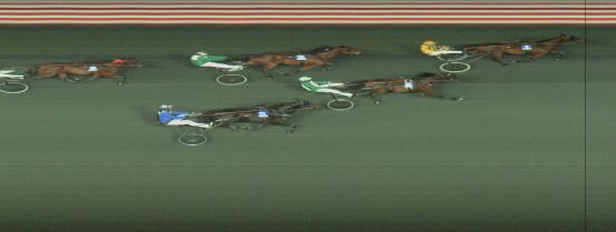 Målfoto for løp 2 på bane OA den 15.10.2023