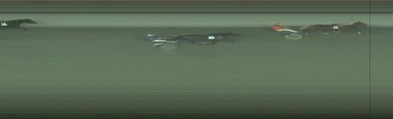 Målfoto for løp 2 på bane OA den 05.11.2023