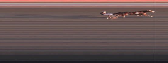 Målfoto for løp 3 på bane OA den 11.11.2023