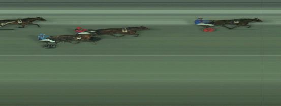 Målfoto for løp 7 på bane OA den 11.12.2023