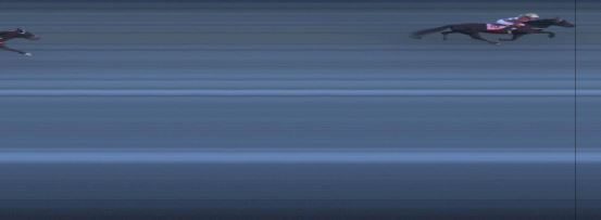 Målfoto for løp 3 på bane OA den 08.04.2024