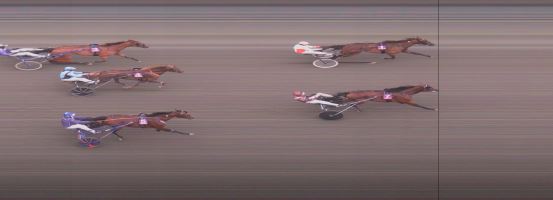 Målfoto for løp 8 på bane OA den 07.07.2024