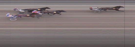 Målfoto for løp 1 på bane OA den 14.07.2024