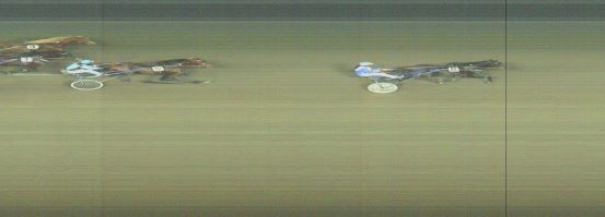 Målfoto for løp 1 på bane OA den 04.10.2024