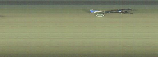 Målfoto for løp 2 på bane OA den 04.10.2024