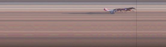 Målfoto for løp 8 på bane OA den 14.10.2024