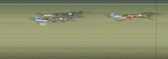 Målfoto for løp 1 på bane OA den 10.12.2024