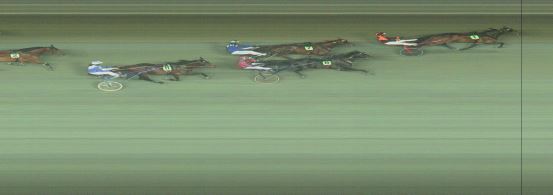 Målfoto for løp 9 på bane OA den 21.12.2024