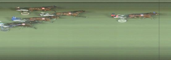 Målfoto for løp 3 på bane OA den 25.01.2025