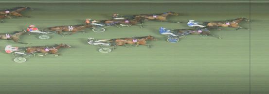 Målfoto for løp 8 på bane OA den 25.01.2025