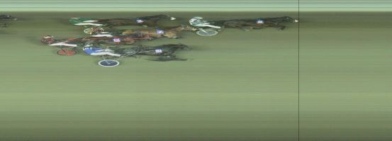 Målfoto for løp 2 på bane OA den 02.02.2025