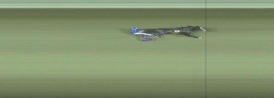 Målfoto for løp 7 på bane OA den 02.02.2025