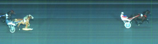 Målfoto for løp 2 på bane ST den 02.03.2014