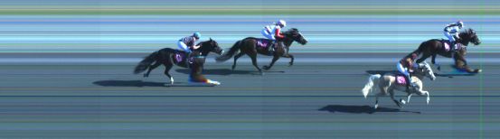 Målfoto for løp 2 på bane ST den 29.03.2014