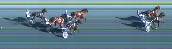 Målfoto for løp 6 på bane ST den 29.03.2014