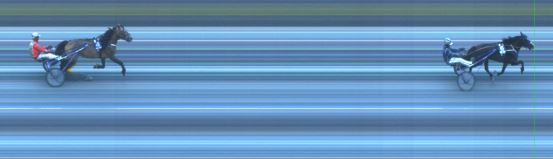 Målfoto for løp 2 på bane ST den 06.04.2014