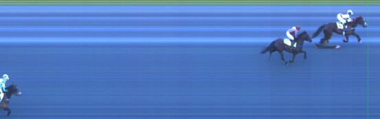 Målfoto for løp 9 på bane ST den 26.04.2014