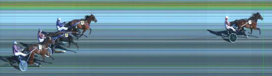 Målfoto for løp 1 på bane ST den 15.06.2014