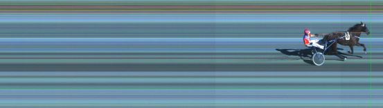 Målfoto for løp 1 på bane ST den 22.06.2014