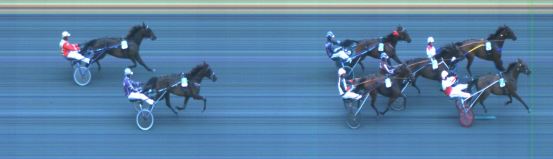 Målfoto for løp 4 på bane ST den 06.07.2014