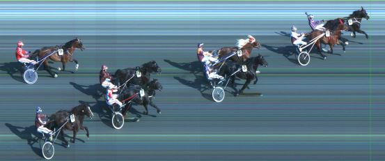 Målfoto for løp 9 på bane ST den 19.07.2014