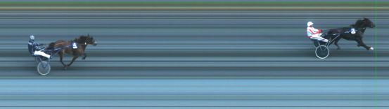 Målfoto for løp 2 på bane ST den 10.08.2014