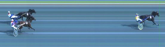 Målfoto for løp 6 på bane ST den 23.08.2014