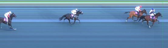 Målfoto for løp 2 på bane ST den 31.08.2014