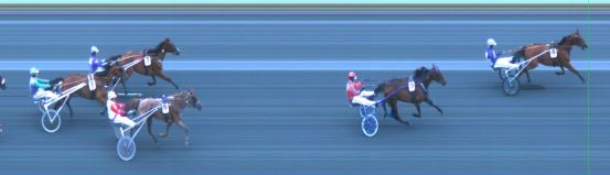 Målfoto for løp 5 på bane ST den 31.08.2014