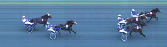 Målfoto for løp 3 på bane ST den 28.09.2014