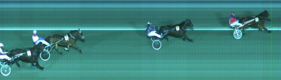 Målfoto for løp 1 på bane ST den 28.12.2014