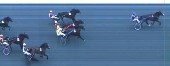 Målfoto for løp 8 på bane ST den 28.03.2015