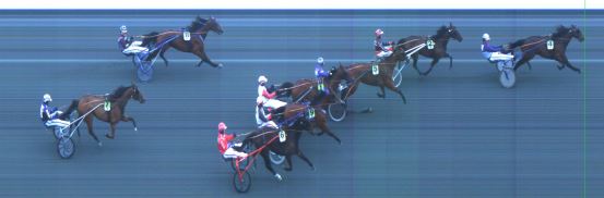 Målfoto for løp 9 på bane ST den 28.03.2015