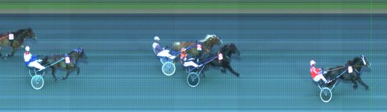 Målfoto for løp 3 på bane ST den 16.08.2015